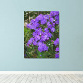 Paarse Azalea Canvas Afdruk (Insitu (Houten vloer))