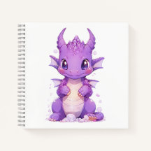 Paarse Baby Dragon