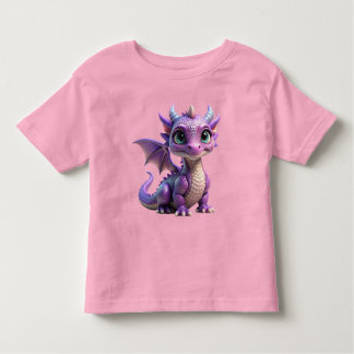 Paarse Baby drakendoek Kinder Shirts