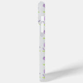 Paarse Baby Olifant iPhone/iPad Hoesje (Achterkant / Links)