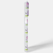 Paarse Baby Olifant iPhone/iPad Hoesje (Achterkant / Rechts)