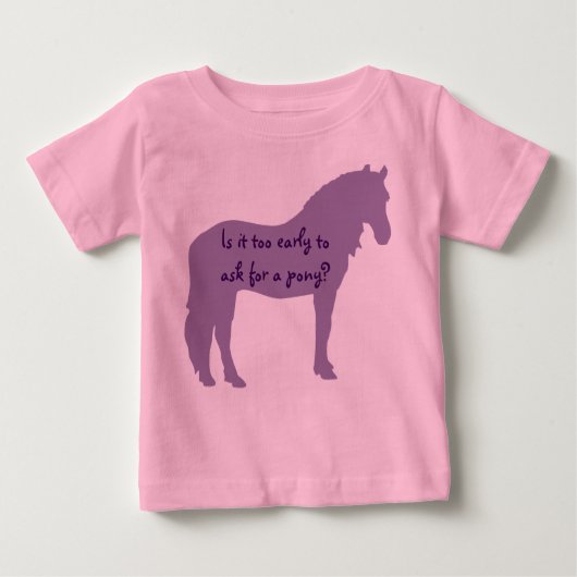 Paarse Baby wil Pony (Voorkant)