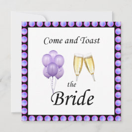 Paarse Bachelorette Kaart