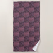 Paarse badhanddoek (Voorkant)