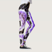 Paarse Bal Python Leggings – Exotische Reptielen (Rechts)