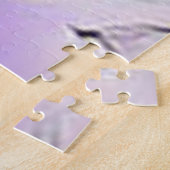 Paarse Ballerina Originele Kunst Lila Melk Legpuzzel (Zijkant)