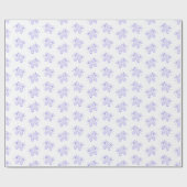 Paarse Ballet Birthday Pointe Shoes Cadeaupapier (Vlak)