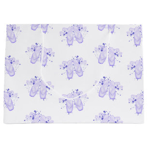 Paarse Ballet Birthday Pointe Shoes Groot Cadeauzakje