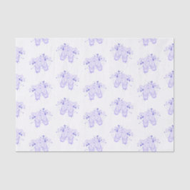 Paarse Ballet Birthday Pointe Shoes Tissuepapier