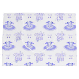 Paarse Ballet Birthday Tutu & Pointe Shoes Groot Cadeauzakje