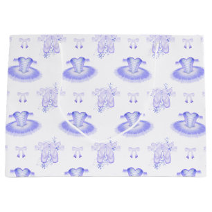 Paarse Ballet Birthday Tutu & Pointe Shoes Groot Cadeauzakje