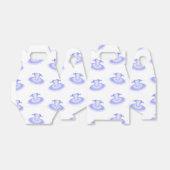 Paarse Ballet Birthday Tutu Waterverf Bedankdoosjes (Uitgevouwen)