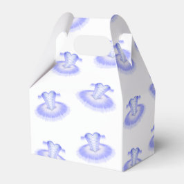 Paarse Ballet Birthday Tutu Waterverf Bedankdoosjes