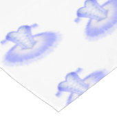 Paarse Ballet Birthday Tutu Waterverf Tafelkleed (Gekanteld)