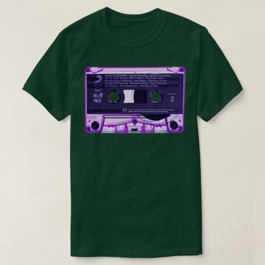 Paarse band 1995 t-shirt (Design voorkant)