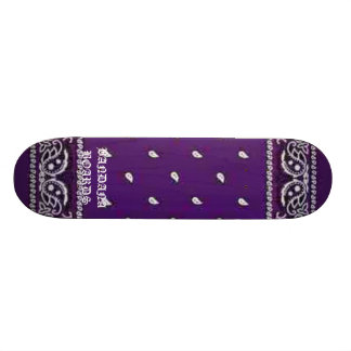 Paarse BANDANA BOARDS Skateboard