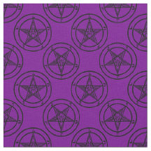 paarse baphomet pentagram halloween