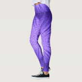 Paarse barst leggings (Links)