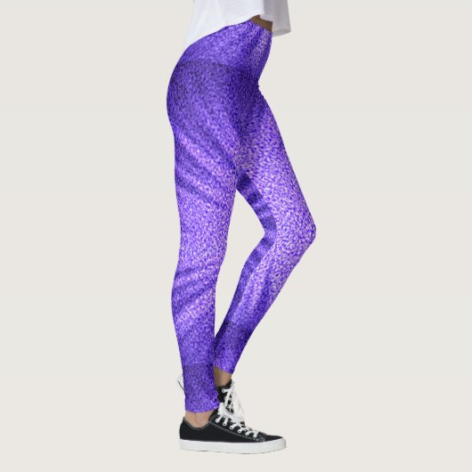 Paarse barst leggings (Rechts)