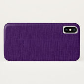 Paarse basisrimpelverbinding Case-Mate iPhone case (Achterkant (horizontaal))
