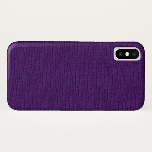 Paarse basisrimpelverbinding Case-Mate iPhone case (Achterkant (horizontaal))