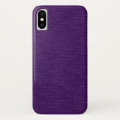 Paarse basisrimpelverbinding Case-Mate iPhone case (Achterkant)