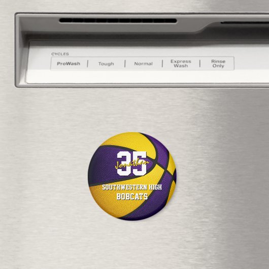 paarse basketbalploegen magneet (Insitu (Vaatwasser))