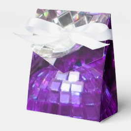 Paarse Baubles gunstige kist Bedankdoosjes