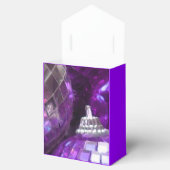 Paarse Baubles promotievak paars Bedankdoosjes (Geopend)