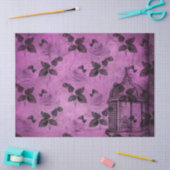 Paarse Bee-serie ontwerp 8 Tissuepapier (Craft)