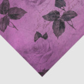 Paarse Bee-serie ontwerp 8 Tissuepapier (Detail)