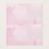 Paarse Beer Meisje's Baby shower Tafelnummer (Binnenkant ongevouwen)