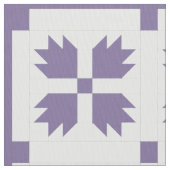 Paarse Beer Paw Stof (Close Up)