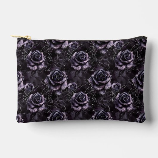 Paarse Begraafplaats Rozen Gotisch Occult Etui (Voorkant)