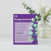 Paarse Begroeiing UITSTEL Wijziging van plan Kenni (Staand voorkant)