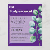 Paarse Begroeiing UITSTEL Wijziging van plan Kenni (Voorkant)