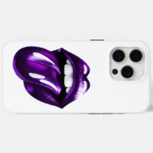 Paarse bek Case-Mate iPhone case (Achterkant (horizontaal))