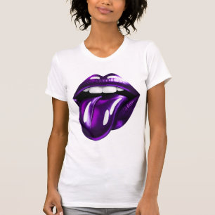 Paarse bek t-shirt