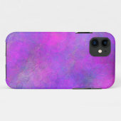 Paarse bellen Abstract Case-Mate iPhone Case (Achterkant (horizontaal))