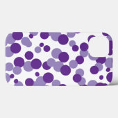 Paarse belletjes Confetti iPad-draagtas Case-Mate iPhone Case (Achterkant (horizontaal))