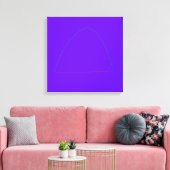 Paarse Berg Canvas Afdruk (Insitu (Woonkamer))