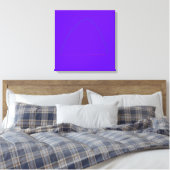 Paarse Berg Canvas Afdruk (Insitu (Slaapkamer))