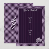 Paarse bergbeklimming kaart (Voorkant / Achterkant)