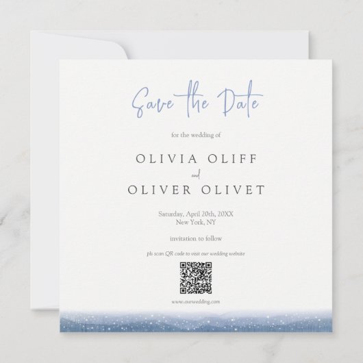 Paarse bergen die de datum bewaren kaart (Achterkant)