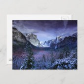 paarse bergen majesteit briefkaart (Voorkant / Achterkant)