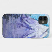 Paarse bergen majesteit Phone case (Achterkant (horizontaal))