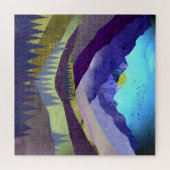 Paarse bergen Majesty Legpuzzel (Horizontaal)