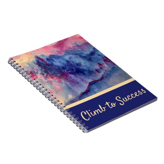 Paarse bergen Majesty Notitieboek (Rechterzijde)