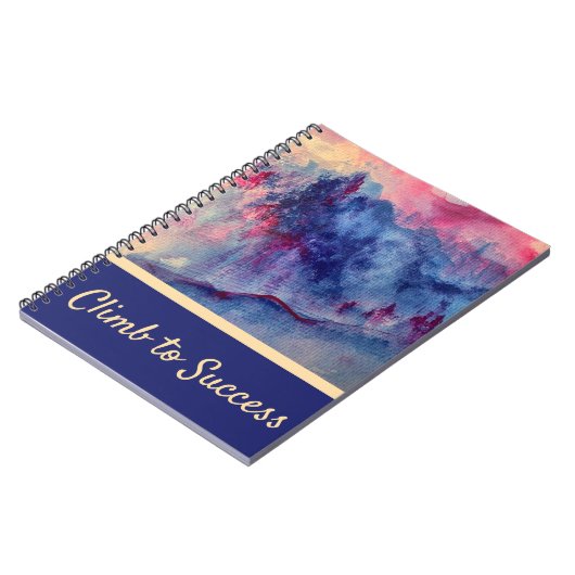 Paarse bergen Majesty Notitieboek (Linkerzijde)