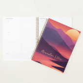 Paarse Bergen Planner (Display)
